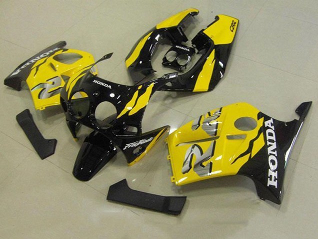 1988-1989 Yellow Black Honda CBR250RR MC19 MC19 Motorcycle Fairings