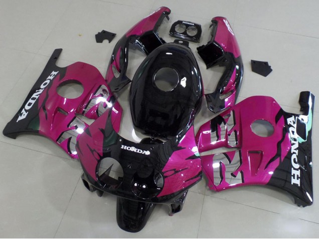 1991-1998 Pink Black Honda CBR250RR MC22 MC22 Motorcycle Fairings