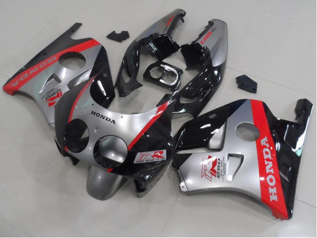 1991-1998 Silver Black Red Honda CBR250RR MC22 MC22 Motorcycle Fairings