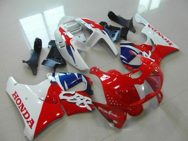 1996-1997 Red White OEM Style Honda CBR900RR 893 Motorcycle Fairings