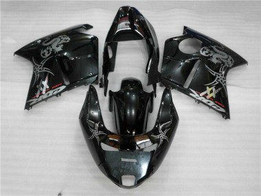 1996-2007 Black Honda CBR1100XX Fairing Kit