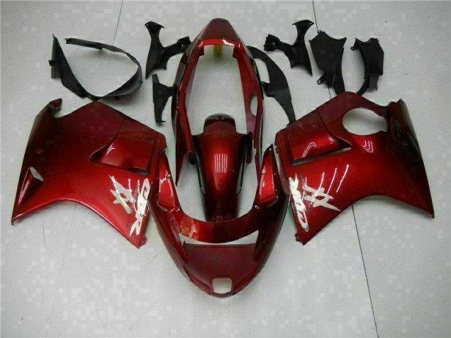 1996-2007 Red Honda CBR1100XX Complete Fairing Kit