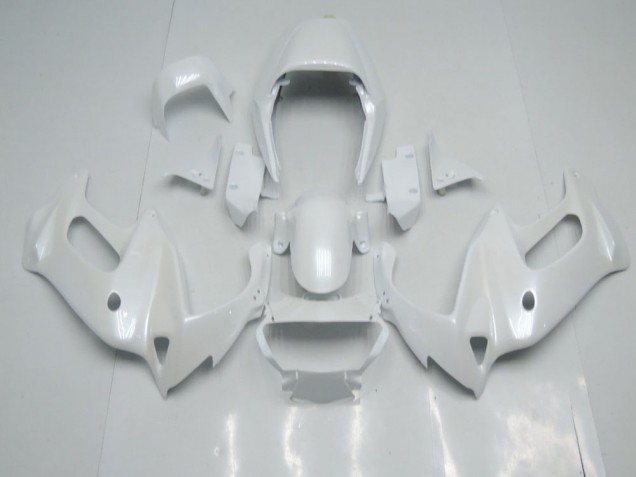 1997-2005 Pearl White Honda VTR1000F Motorcycle Fairings