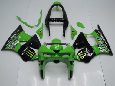 1998-1999 Green Monster Kawasaki Ninja ZX6R Motorcycle Fairings