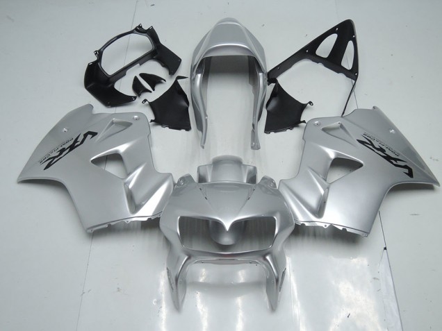 1998-2001 Silver Honda VFR800 Motorcycle Fairings