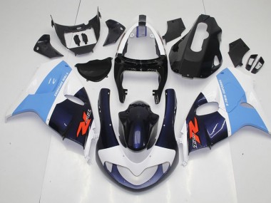 1998-2003 Blue White Suzuki TL1000R Motorcycle Fairings & Bodywork