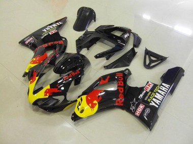 2000-2001 Black Red Bull Yamaha YZF R1 Motorcycle Fairings