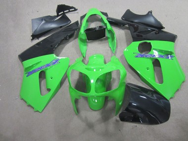 2000-2001 Green Kawasaki Ninja ZX12R Motorcycle Fairings & Bodywork