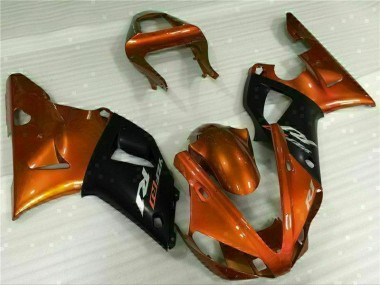 2000-2001 Orange Yamaha YZF R1 Full Fairing Kit