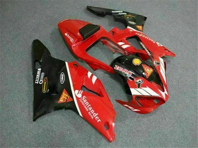 2000-2001 Red Yamaha YZF R1 Full Fairing Kit