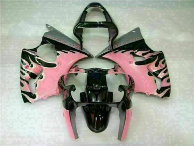 2000-2002 Pink Kawasaki Ninja ZX6R Motorcycle Fairings