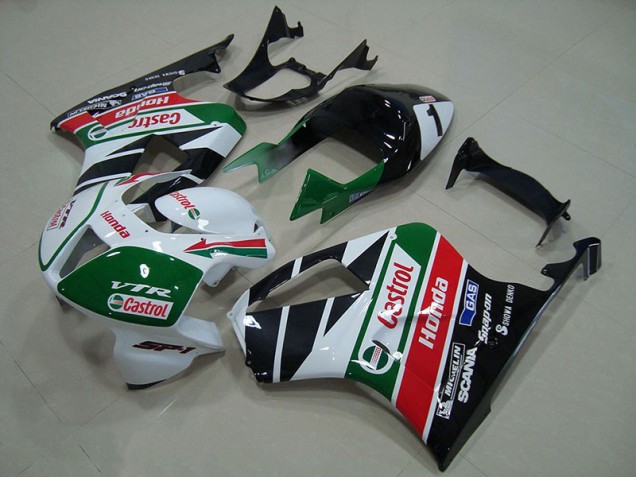 2000-2006 Castrol Honda VTR1000 Full Fairing Kit