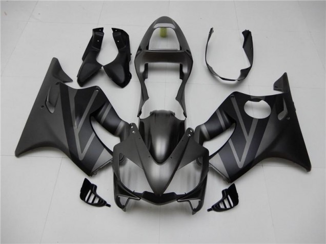 2001-2003 Matte Black Grey Honda CBR600 F4i Motorcycle Fairings