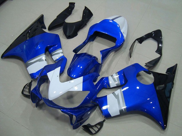 2001-2003 White Blue Black Honda CBR600 F4I Motorcycle Fairings