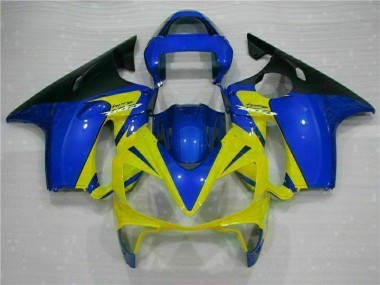 2001-2003 Yellow Blue Honda CBR600 F4i Motorcycle Fairings