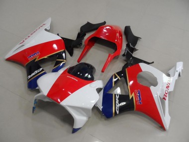 2002-2003 Red White Dark Blue Honda CBR900RR 954 Motorcycle Fairings