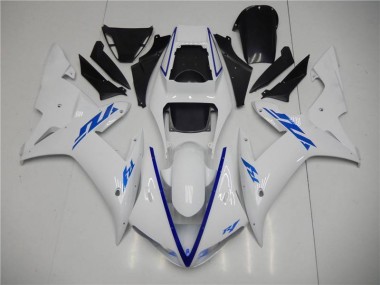 2002-2003 White Yamaha YZF R1 Injection Motorcycle Fairings