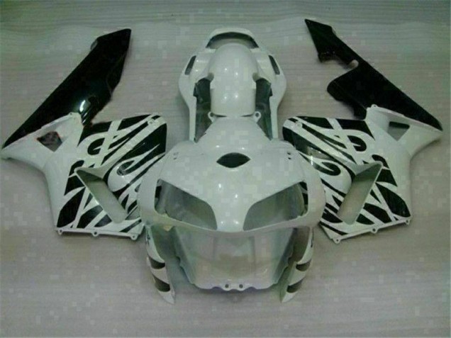 2003-2004 White Honda CBR600RR Abs Fairing Kit