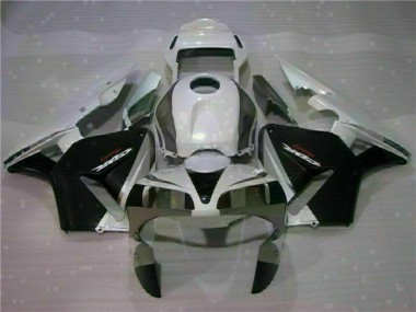 2003-2004 White Honda CBR600RR Plastics Motorcycle Fairings