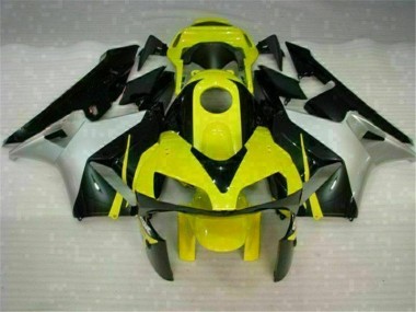 2003-2004 Yellow Black Honda CBR600RR Motorcycle Fairings