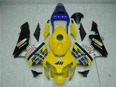 2003-2004 Yellow Honda CBR600RR Motorcycle Fairings