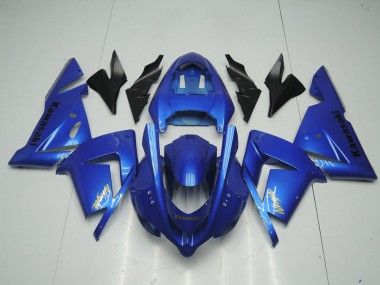 2003-2005 Candy Blue Kawasaki Ninja ZX10R Motorcycle Fairings