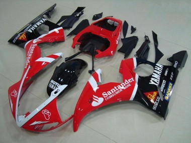 2003-2005 Santander Yamaha YZF R6 Motorcycle Fairings