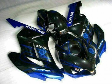 2004-2005 Black Blue Honda CBR1000RR Motorcycle Fairings