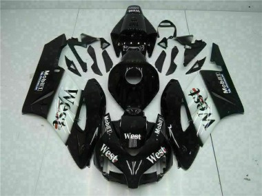 2004-2005 Black Honda CBR1000RR Motorcycle Fairings