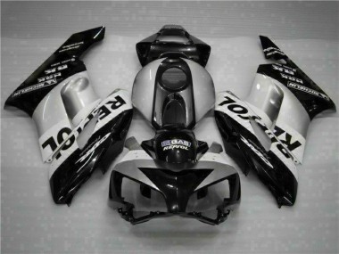 2004-2005 Black Silver Repsol Honda CBR1000RR Motorcycle Fairings