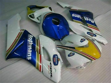 2004-2005 Blue White Honda CBR1000RR Motorcycle Fairings