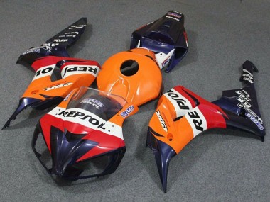 2004-2005 Orange Red Honda CBR1000RR Fairing Kit