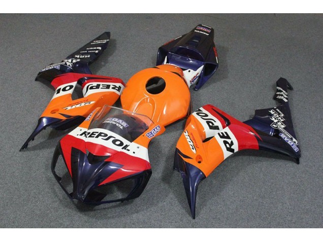 2004-2005 Orange Red Honda CBR1000RR Fairing Kit