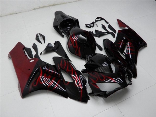 2004-2005 Red Black Honda CBR1000RR Motorcycle Fairings