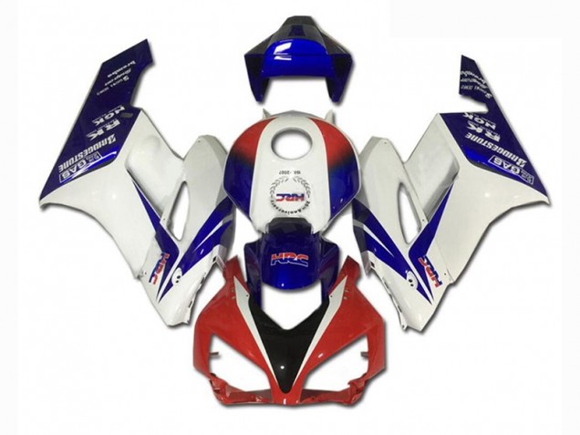 2004-2005 Red White Blue Honda CBR1000RR Motorcycle Fairings