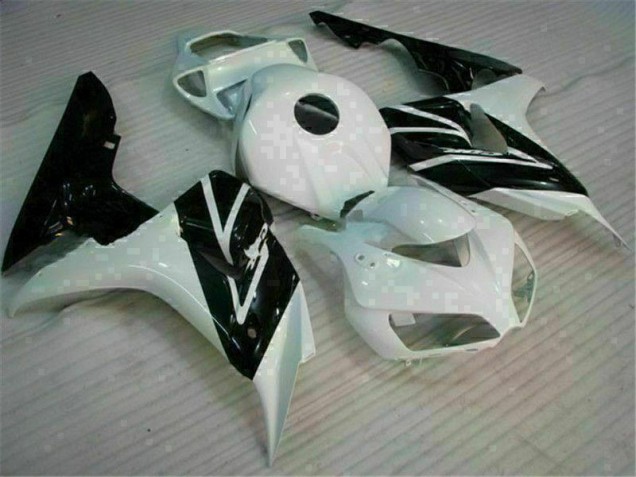 2004-2005 White Black Honda CBR1000RR Complete Fairing Kit