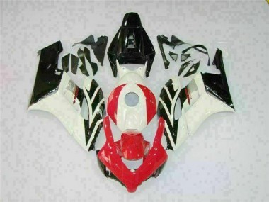 2004-2005 White Red Black Honda CBR1000RR Motorcycle Fairings