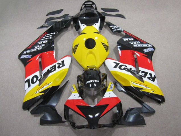 2004-2005 Yellow Red White Repsol Honda CBR1000RR Motorcycle Fairings