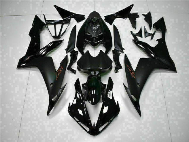 2004-2006 Black Yamaha YZF R1 Motorcycle Fairings