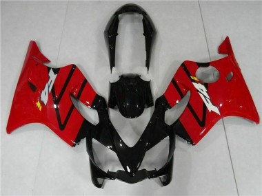 2004-2007 Red Black Honda CBR600 F4i Motorcycle Fairings