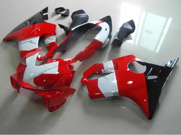 2004-2007 Red White Black Honda CBR600 F4i Motorcycle Fairings