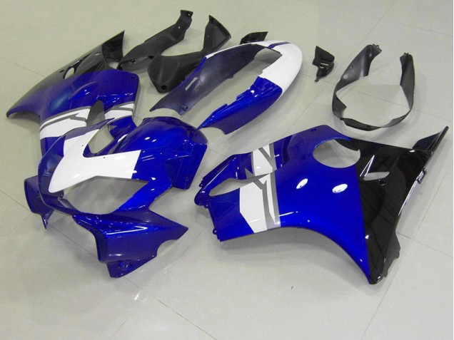 2004-2007 White Blue Black Honda CBR600 F4i Motorcycle Fairings