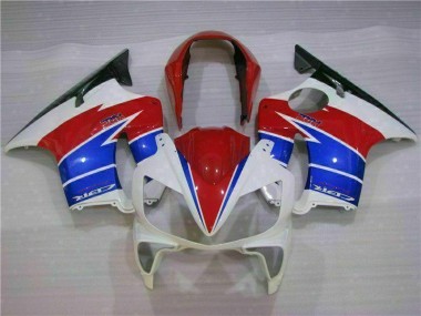 2004-2007 White Red Honda CBR600 F4i Motorcycle Fairings