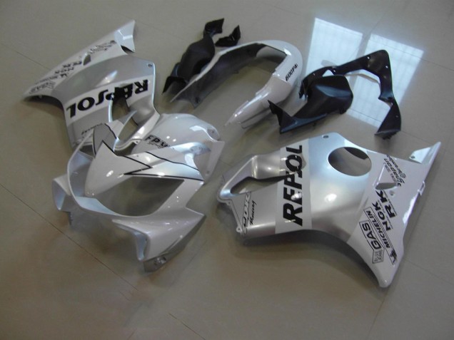 2004-2007 White Repsol Honda CBR600 F4i Motorcycle Fairings