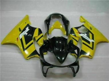 2004-2007 Yellow Honda CBR600 F4i Motorcycle Fairings