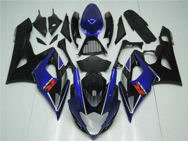 2005-2006 Blue Black Suzuki GSXR 1000 Motorcycle Fairings