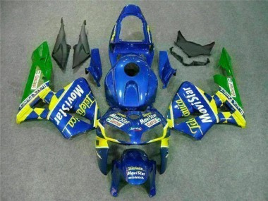 2005-2006 Blue Honda CBR600RR Abs Full Fairing Kits