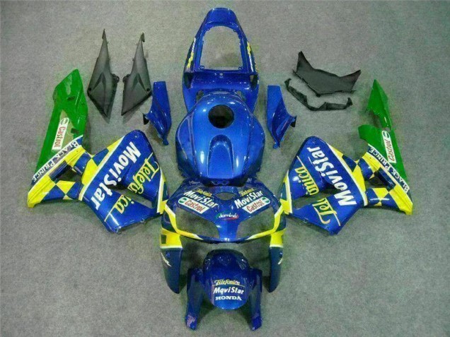 2005-2006 Blue Honda CBR600RR Abs Full Fairing Kits