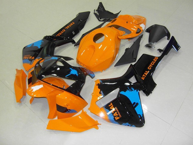 2005-2006 Orange Black Honda CBR600RR Fairing Kit