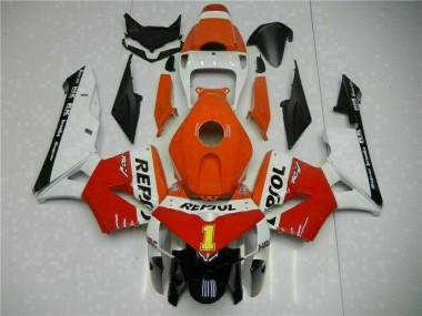 2005-2006 Orange Honda CBR600RR Fairing Kit